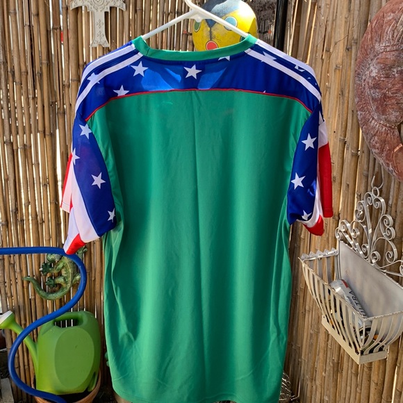 AIS Half Mexico Half U.S.A. Soccer Jersey Limited Edition Men’s Size L - Picture 3 of 4